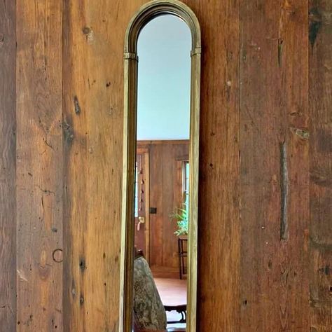 Antique Slim, Narrow Mirror Antique Floor Length Mirror, Long Slim Mirror, Long Narrow Mirror, Full Length Mirror Entryway Vintage, Antique Long Mirror, Tall Vintage Mirror, Narrow Mirror, Long Mirror, Art Walls