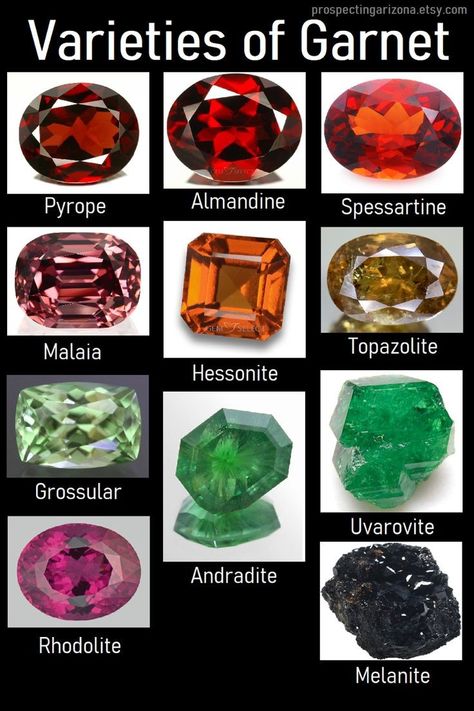 Types Of Garnet, Carefree Arizona, Orange Gemstones, Gemstones Chart, Garnet Color, Jewelry Knowledge, Garnet Crystal, Garnet Gem, Gemstone Meanings