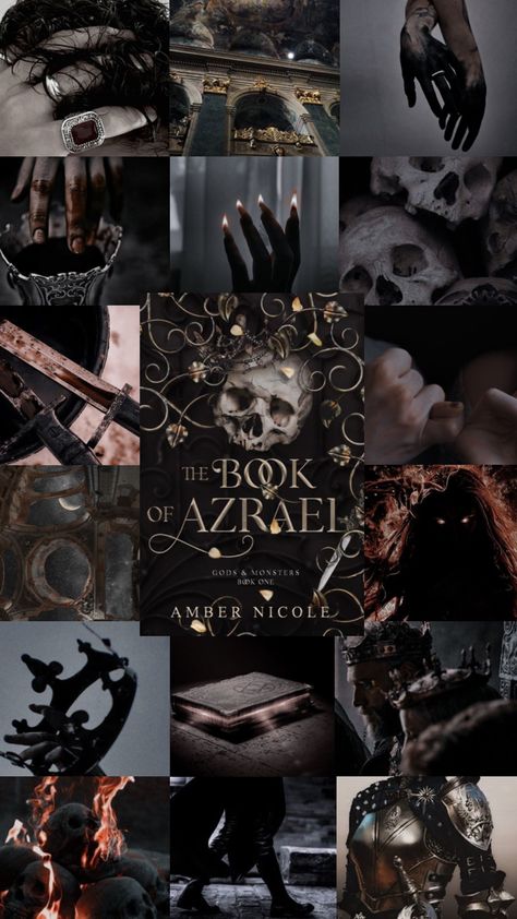 Azrael Aesthetic, Book Of Azrael Fanart, The Book Of Azrael, Book Of Azrael, Monster Book Of Monsters, Dark Books, Books For Self Improvement, Instagram Photo Inspiration, Fan Book