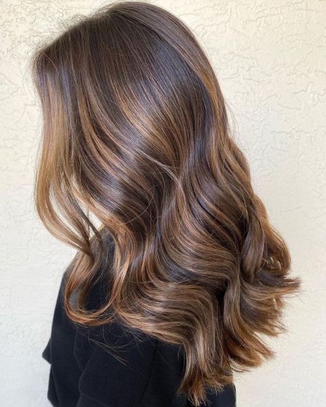 Honey Brown Hair Color, Platinum Highlights, Light Brown Highlights, Brown Hair Shades, Honey Brown Hair, Dreamy Aesthetic, Hair Adviser, Brown Hair Color, Dark Hair With Highlights