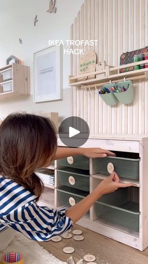 590K views · 1.3K reactions | IKEA TROFAST - HACK 🤩 #DIYdecor #homedecor #handmade #homediy #decorideas #DIYHomeProjects #HandmadeHome #diy #ikea #ikeahack | My Decor Style | French Fuse · Space Ikea Trofast Desk, Trofast Diy, Trofast Ikea, Ikea Trofast, Diy Ikea, Kids' Desk, Ikea Hack, Handmade Home, Decor Styles