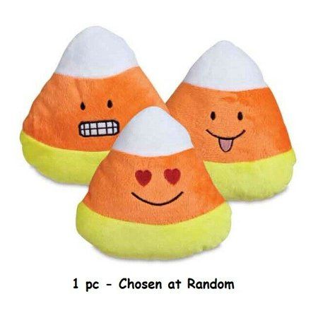 Emoji Candy Corn Dog Toys Funny Face Halloween Plush 6" Pick Smile Grin Hearts (Seller's Choice) - Walmart.com Emoji Expressions, Candy Corn Dog, Halloween Dog Toys, Fun Emoji, Halloween Plush, Emoji Face, Corn Dog, Holiday Toys, Halloween Dog