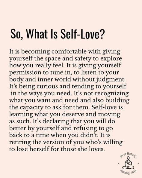 ❤️‍🔥I’ve learned to love me, and I can never go back to a version of me who didn’t. 🖤The relationship you have with yourself dictates your every other relationship. 🖤It dictates what you accept, tolerate and say yes to. 🖤We accept what we think we deserve, whether that’s consciously or subconsciously. 🖤 If you’re not satisfied with your relationships get back to the root cause - which is your relationship with yourself. 🫶🏼You start leading yourself differently when you learn your worth. 🫶🏼Y... 2025 Mindset, Relationship With Yourself, Aesthetic 2024, What Is Self, Never Go Back, Growth Quotes, Inner World, Not Satisfied, Learn To Love