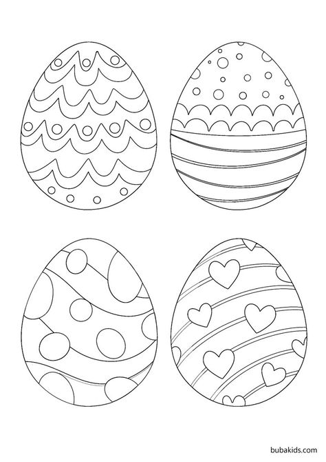 Free printable Easter egg coloring page. Easter eggs are an important part of the Easter tradition, symbolizing new life and resurrection. They are often decorated in bright colors, such as pink, yellow, and green, and can be made from a variety of materials, including chocolate, plastic, and even real eggs. Diy – Velikonoce, Easter Egg Template, Easter Egg Coloring, Egg Coloring Page, Egg Coloring, Easter Egg Coloring Pages, Easter Coloring Book, Easter Arts And Crafts, Fun Easter Crafts