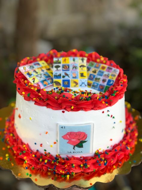 Fiesta Cake, Mexican Theme, Moms Birthday, Party Cake, Mom Birthday, Party Cakes, Cake Ideas, Cake Desserts, Party Time