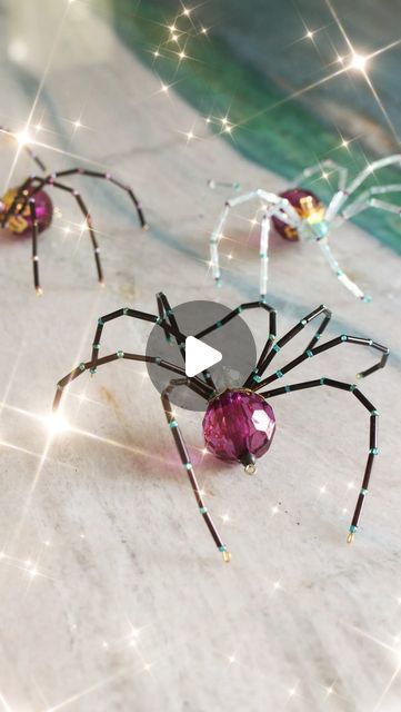 Tanya | Decor, DIY & Thrifting on Instagram: "If you heard the Christmas spider story I shared the other day, here’s the follow up DIY!⁣ ⁣ The legend of the Christmas spider has many variations but each one ends with you needing a Christmas spider ornament on your tree!⁣ ⁣ So here’s how to make a beaded spider ornament for your tree!⁣ ⁣ I love this DIY ornament idea because it makes a sweet gift and you can personalize it by using birthstones or even repurposing vintage jewelry!⁣ ⁣ There are so many ways to make these DIY Christmas spiders special.⁣ ⁣ Find the beaded spider pattern PDF in my shop - along with some of the handmade spiders I make.⁣ ⁣ ⁣ #diyornament  #christmasspider #christmasspiders #beadedspider #beadedornaments #christmasornament #handmadechristmasgifts #handmadechristmas Spider Christmas Ornament, How To Make A Christmas Spider, Christmas Spider Ornament Diy, Beaded Christmas Spider, Spider Ornament Diy, Christmas Spider Diy, Beaded Spider Tutorial, Christmas Spider Story, Legend Of The Christmas Spider