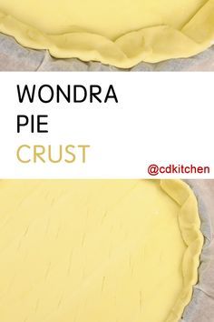 Wondra flour is a light, quick-mixing flour that helps make a perfectly flaky pie crust every time. | CDKitchen.com Pie Crust Recipe, Treats Recipes, Kinds Of Desserts, Flaky Pie Crust, Pie Crust Recipes, Sweet Treats Recipes, Flour Recipes, Pie Dough, Thanksgiving Desserts