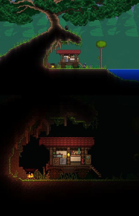 Themed Houses, Terraria Design, Terraria Game, Terraria Tips, Terrarium Base, Terraria House Ideas, Terraria House Design, Terraria House, Terraria Builds