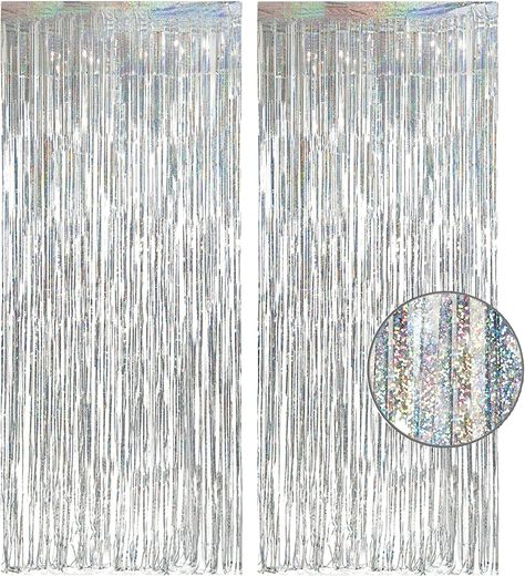 Streamers Backdrop, Tinsel Backdrop, Christmas Bachelorette Party, Party Streamer, Graduation Party Backdrops, Disco Party Decorations, Streamer Backdrop, Foil Curtain, Party Streamers