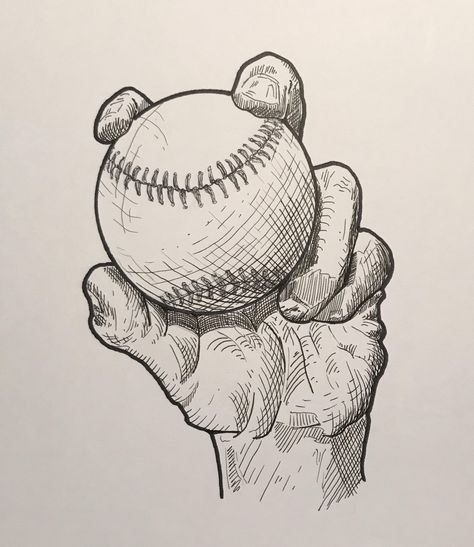 Baseball Sketches Drawing, Baseball Drawing Reference, Cricket Tattoo Sport, Baseball Sketch, Artistic Envelopes, Cricket Tattoo, Baseball Drawing, Sports Drawing, Baseball Drawings