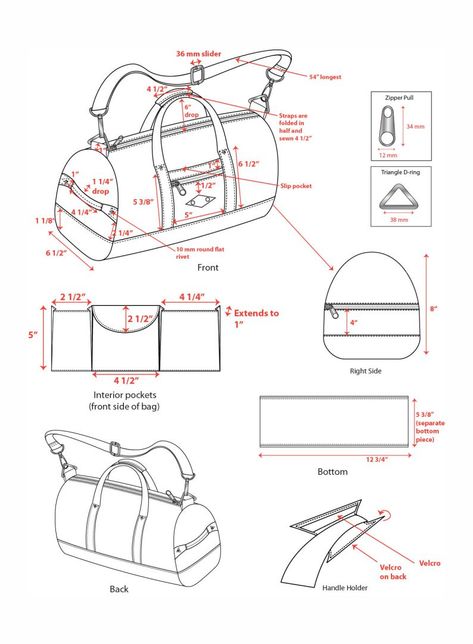 Leather Handbag Patterns Free Leather Purse Diy, Tote Bag Pattern Leather, Leather Purse Pattern, Handmade Leather Bag Pattern, Purse Patterns Free, Leather Handbag Patterns, Leather Bag Tutorial, Leather Tooling Patterns, Leather Wallet Pattern