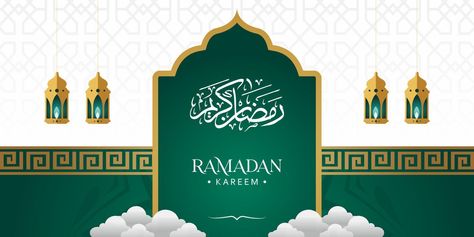 Ramadan Kareem Background Design. Vector illustration for greeting cards, posters and banners Background Design Vector, Cityscape Photos, Logo Banners, Ramadan Kareem, Custom Illustration, Background Banner, Custom Branding, Design Vector, Custom Logo Design