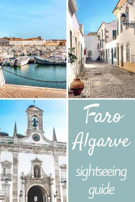 Things to do in Faro, Portugal, and the best places to see nearby Best Places In Portugal, Albufeira Portugal, Faro Portugal, Hotels Portugal, Travel Portugal, Portugal Vacation, Portugal Algarve, Portugal Travel Guide, Pink Castle