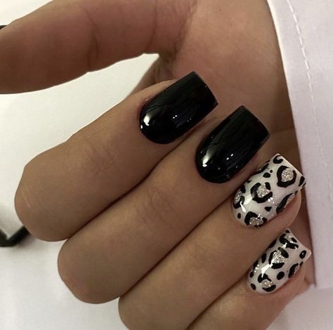 Cheetah Print Nails, Manicure Nail Designs, Punk Nails, Leopard Print Nails, Shoe Nails, Glitter Gel Nails, Leopard Nails, Animal Nails, Nail Art Designs Videos