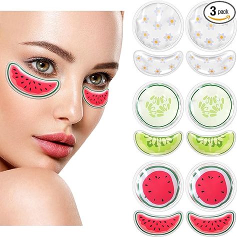 and Patches for Dark Circles and Puffiness Under Eye Patches Reusable Eye Gel Pad Hot Cold Eye Compress for Redness Pain Relief Eye Relax Ice Mask, Eye Gel Pads, Under Eye Patches, Gel Ice Packs, Eye Patches, Ice Pack, Eye Bags, Eye Gel, Dark Circles