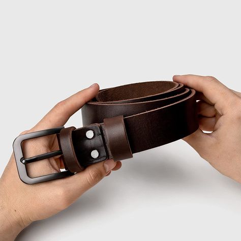 Amazon.com: Universel Genuine Leather Belt 38 Inch, Handmade Black Belt For Men Heavy Duty 1.5 Inch Wide, Casual Belt with a Gift Bag : Handmade Products Mens Luxury Accessories, Belt For Men, Leather Portfolio, Casual Belt, Brown Leather Belt, Unique Bags, Jewelry Tray, Genuine Leather Belt, Gift Pouch