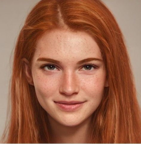 Character Inspiration Girl, Beautiful Freckles, Ginny Weasley, Face Characters, Redhead Girl, Hazel Eyes, Harry Potter Characters, Orange Hair, Digital Art Girl