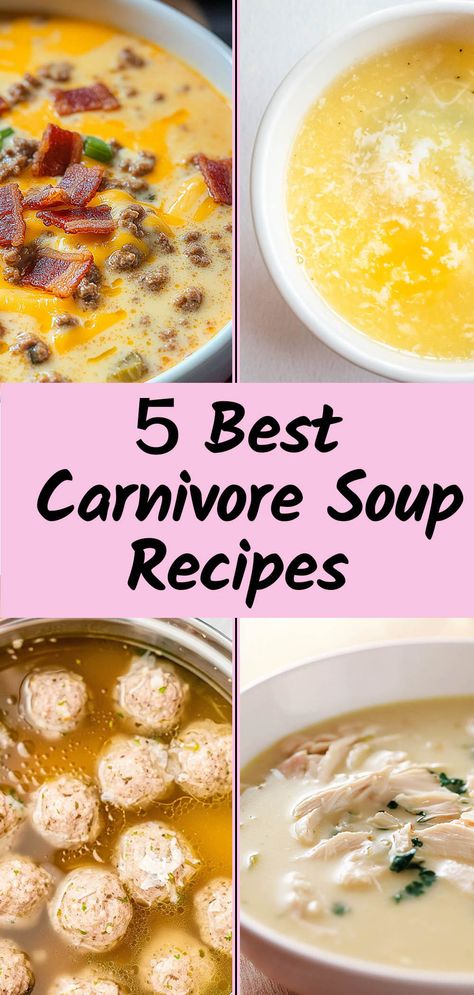 5 Best Carnivore Soup Recipes