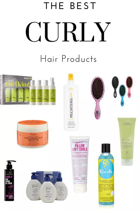 The Best Curly Hair Products - A + Life Black Hair Products, Curly Products, Best Curly Hair Products, Curl Enhancing Smoothie, Drugstore Hair Products, Drugstore Products, Aveda Hair, All Types Of Hair, Natural Hair Treatments