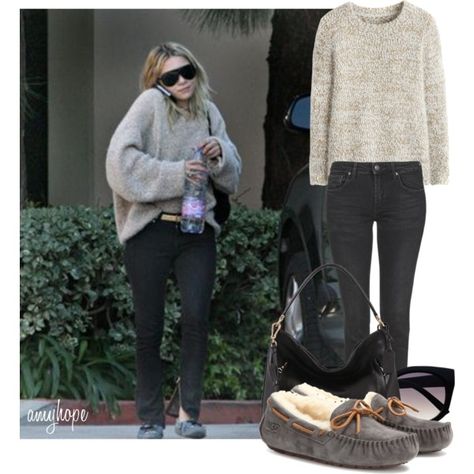 Ugg Moccasins Outfit Winter, Ugg Ansley Outfit, Moccasins Outfit Winter, Ugg Moccasins Outfit, Moccasins Outfit, Mary Kate And Ashley Olsen, Ugg Moccasins, Mary Kate And Ashley, Uggs Moccasins