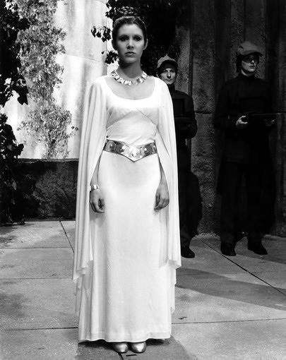 Fashions of Leia Princess Leia Costume, Carrie Fisher Princess Leia, Carrie Frances Fisher, John Bennett, Leia Costume, Leia Star Wars, Star Wars Diy, Star Wars Wedding, Star Wars Costumes