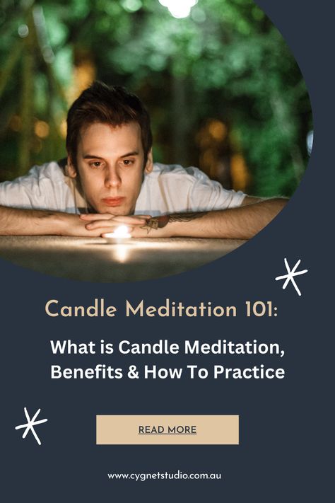 Candle meditation is a simple yet powerful form of meditation that involves focusing on the flame of a candle. This practice can be done by lighting a candle & sitting or standing in front of it. The goal of candle meditation is to focus the mind on the flame, & use it as a tool to bring your attention to the present. To learn more about candle meditation, including the types of candles used, click here. Meditate Candle, Candle Gazing, Meditation Candle, Candle Meditation, Lighting A Candle, Spiritual Dimensions, Meditation Candles, Types Of Meditation, Coloured Candles