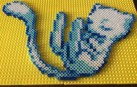 Hama Mini, Manta Ray, Pixel Art Pattern, Perler Bead Art, Perler Bead, Perler Beads, Bead Art, Pattern Art, Pixel Art