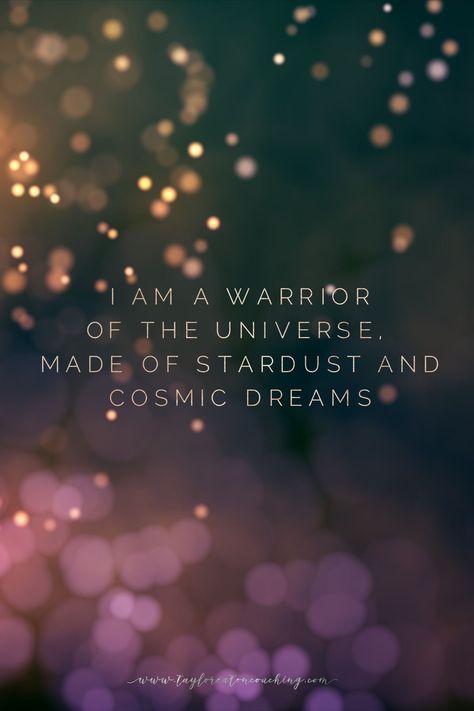 Cosmic Quotes, Affirmation Mantra, Wise Inspirational Quotes, Powerful Questions, Divine Being, Celestial Goddess, Made Of Stardust, Goddess Quotes, I Am A Warrior