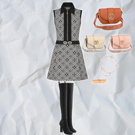 Louis Vuttion Outfit Women, Luis Vuitton Outfits, Louis Vuitton Outfits Women, Louis Vuitton Outfits, Louis Vuitton Outfit Ideas, Blackpink 5th Member, Expensive Outfits, Vuitton Outfit, Louis Vuitton Outfit