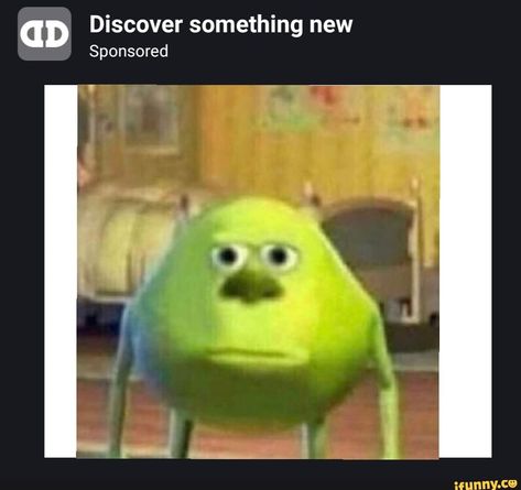 GD Discover something new Sponsored – popular memes on the site iFunny.co #greenday #celebrities #gd #discover #new #sponsored #pic Ernie Und Bert, Funny Sports Memes, Funny Monsters, Mike Wazowski, The Dude, Sports Memes, Humor Memes, Pewdiepie, Monsters Inc