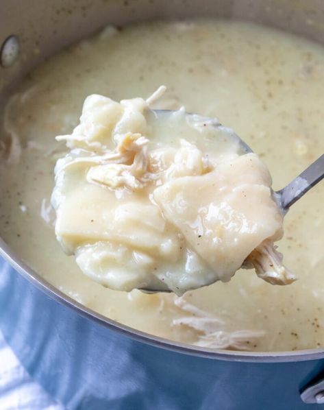 Homemade Chicken and Dumplings Recipe Chicken And Dumplings Homemade, Chicken And Dumplings Southern, Southern Chicken And Dumplings, Dumplings Homemade, Homemade Chicken And Dumplings Recipe, Chicken And Dumplin Recipe, Dumplin Recipe, Dumplings Chicken, Chicken Dumplings Recipe