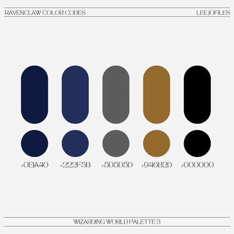 wizarding world palettes : ravenclaw color palette version #ravenclaw #hogwarts #wizardingworld #harrypotter Ravenclaw Colour Palette, Ravenclaw Interior Design, Marauders Color Palette, Hogwarts Bedroom Ravenclaw, Hogwarts Color Palette, Wizard Color Palette, Ravenclaw Color Palette, Slytherin Color Palette, Ravenclaw Crafts