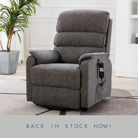 IN STOCK NOW! The Valencia Riser Recliner Stylish tiered back and padded arms, this risers offers optimal comfort and support. All cover options are available, in order of appearance - Lisbon Grey fabric, Pebble plush and Lisbon Wheat fabric For more information check out our website or email us on sales@gfa.uk.com Leather Bed Headboard, Italian Bedroom Sets, Swivel Recliner Chairs, Oak Beds, Tv Beds, Leather Recliner Chair, Round Beds, Top Beds, Swivel Recliner