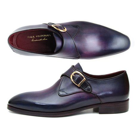 Single Monkstrap // Purple (Euro: 40 / US: 7-7.5) Monkstrap Shoes, Monk Strap Dress Shoes, Dress Shoes For Men, Shoes Purple, Mens Fashion Smart, Latest Shoe Trends, Purple Shoes, Oxford Dress Shoes, Prom Shoes