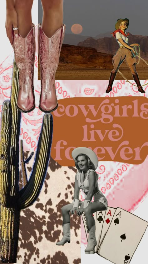 #wallpaper #cowgirl #cowgirlaesthetic #cowgirlboots Retro Cowgirl Aesthetic Room, Cowgirl Prom, Retro Cowgirl Aesthetic, Soft Cowgirl, Neon Western, Western Boho Decor, Pink Cowgirl Aesthetic, Pink Cowgirl Party, Cowgirl Wallpaper