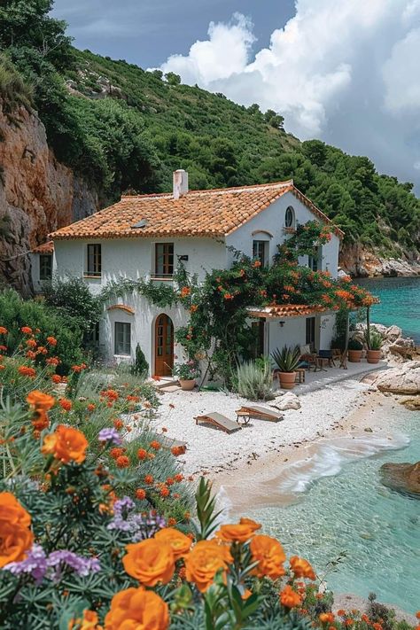 Magic Board, Island Gyal, Storybook Homes, Pallet House, Dream Beach, Dream House Rooms, Pretty House, Small Home, House Inspo