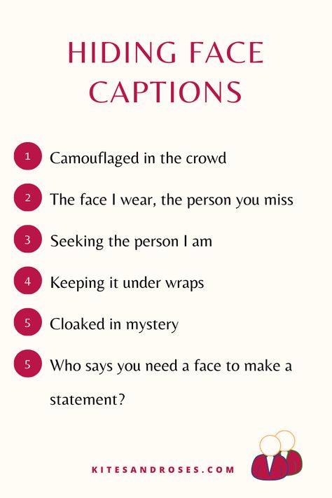 Looking for hidden face captions? Here are the sayings and quotes that perfectly capture the mysterious charm behind hidden face pictures. Hiding Face Captions, Mysterious Bio Ideas, Mysterious Bio For Instagram, Hide Face Caption For Instagram, Hidden Face Captions For Instagram, Mysterious Captions For Instagram, Mysterious Captions, Instagram Story App, One Word Instagram Captions