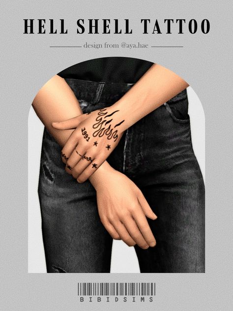 Sims 4 Male, Sims 4 Male Clothes, Sims 4 Tattoos, Shell Tattoos, Free Sims 4, Sims 4 Body Mods, 4 Tattoo, Back Of Shoulder Tattoo, Best Sims