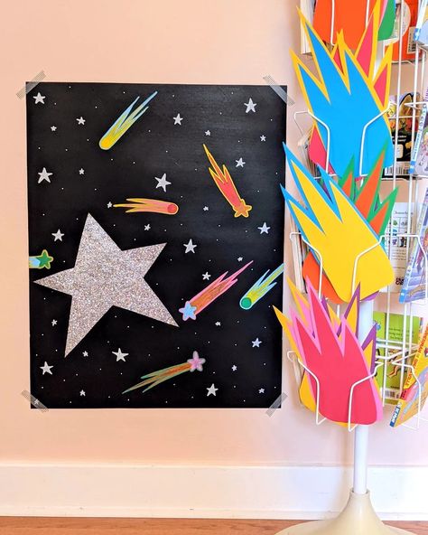 A fun twist on pin the tail on the donkey for a space themed birthday party! Pin The Tail Space Theme, Space Themed Birthday Party, Space Themed Birthday, Pin The Tail, Outer Space Party, The Comet, Space Party, The Donkey, Play Ideas