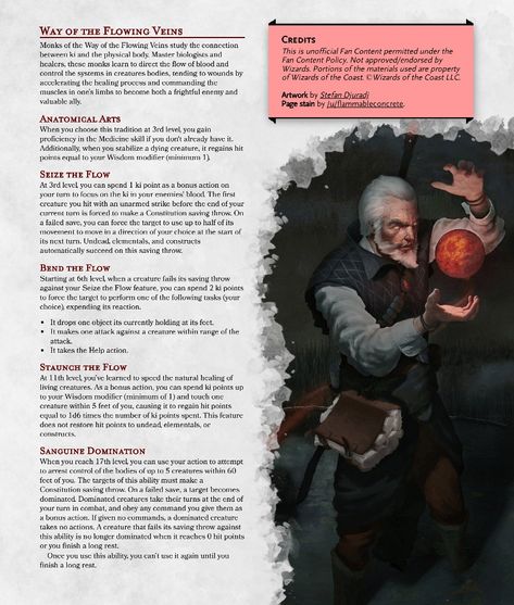 Dnd Archetypes, 5e Classes, Dnd Monk, Dnd Subclasses, Homebrew Classes, Monk Dnd, Dungeons And Dragons Rules, Magic Realms, D D Classes