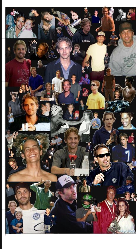 Paul walker 😍 Paul Walker, Fast And Furious, My Man, Collage