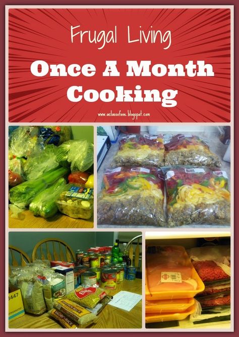 Frugal Healthy Meals, Once A Month Cooking, Pre Made Meals, Meal Planning Menus, Make Ahead Freezer Meals, Cooking App, Freezer Meal Prep, Frugal Family, Cooking Healthy