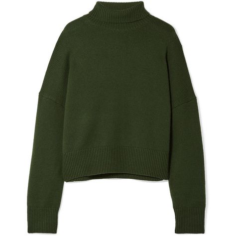 Nili Lotan Serinda wool and cashmere-blend turtleneck sweater ($595) ❤ liked on Polyvore featuring tops, sweaters, army green, loose sweaters, green top, army green sweater, woolen sweater and green turtleneck sweater Olive Green Turtleneck, Loose Turtleneck Sweater, Army Green Sweater, Loose Turtleneck, Polyvore Items, Green Turtleneck Sweater, Olive Green Top, Woolen Sweater, Olive Sweater