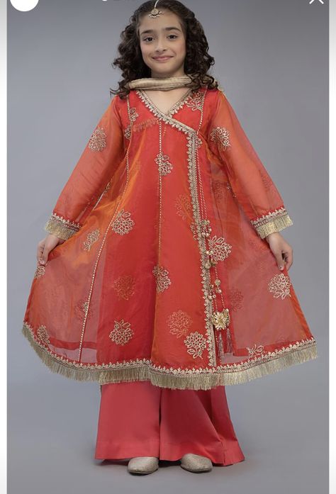 Eid Dress For Girls Kids, Kids Pakistani Dress, Kids Wedding Dresses Pakistani, Kids Designer Dresses Pakistani, Georgette Frocks, Eid Dresses For Girl, 10 Years Girl Dress, Pakistani Kids Dresses