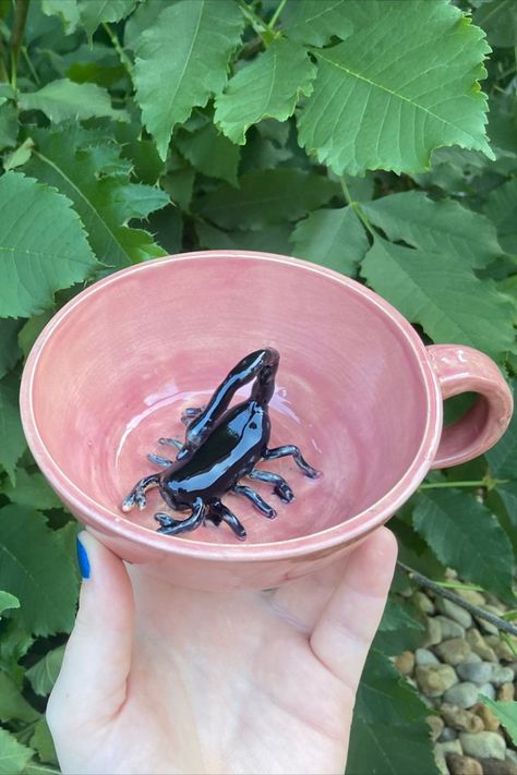 Snail Mug, Ceramic Decor, Handmade Pottery, Pretty Good, Handmade Ceramic, Scorpion, Handmade Ceramics, Ceramic Mug, Gemstone Rings