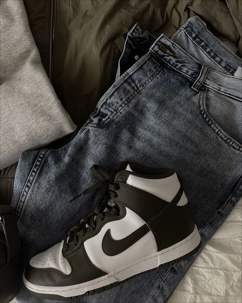 cargo khaki nike dunk high retro Nike Dunk High Cargo Khaki Outfit, Nike Dunk High Fossil Stone, Nike Dunk High Mens, Nike Dunk High Cargo Khaki, Dunk High Outfit, Nike Dunk High Michigan, Cargo Khaki, Minimal Aesthetic, Monochrome Outfit