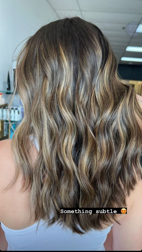 Highlights On Virgin Hair, Katelyn Brown, Full Highlights, Virgin Hair, Hair Ideas, Cute Hairstyles, Brown Hair, Highlights, Hairstyles