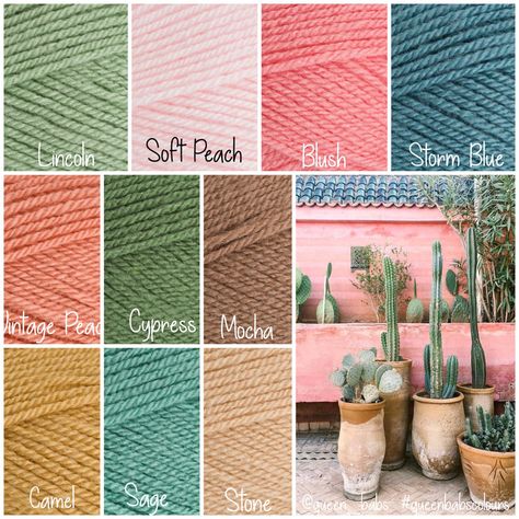 Blue Boho Yarn Color Palette, Yarn Pallet Color Combinations, Color Mood Board Colour Palettes, Blanket Color Schemes, Crochet Color Palette, Yarn Color Palette, Yarn Pegs, Temp Blanket, Handspun Yarn Projects