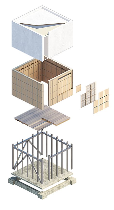 Gallery of Petras Architecture's Prize Winning Entry in Cyprus "Cultural Village" Competition - 7 Module Architecture, Concept Board Architecture, Module Design, Modular Housing, Low Cost Housing, Architecture Panel, Architecture Concept Diagram, Prize Winning, Cultural Architecture