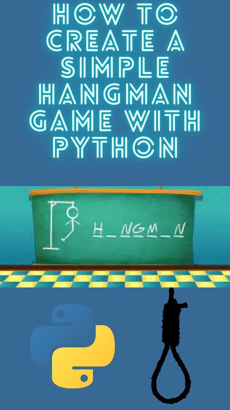 Learn how to create a simple hangman game with #Python using #pygame #code #development #programming #blog #blogging #game #learntocode Coding In Python, Backend Developer, Game Codes, Learn To Code, Simple Game, Computer Programming, Getting Started, Python, Programming